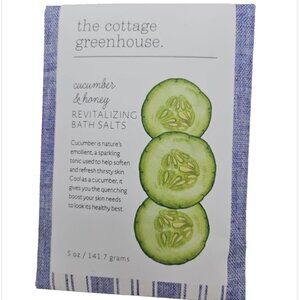 New Sealed Margot Elena Cottage Greenhouse Cucumber Honey Revitalize Bath Salts